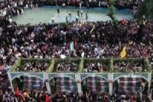 Warga Iran Berikan Penghormatan Terakhir Kepada 270 Syuhada