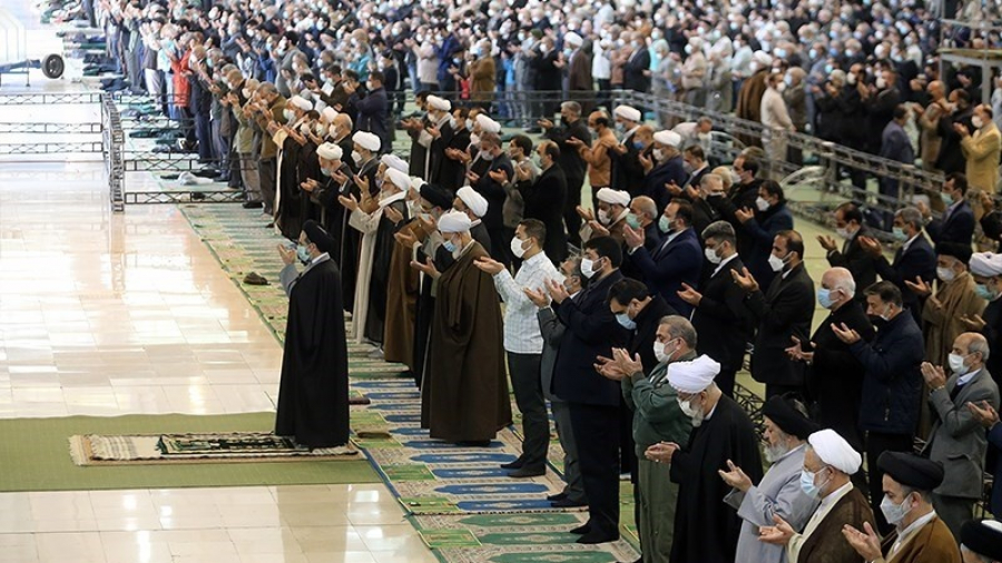 Shalat Jumat di Kota Tehran, 18 Februari 2022