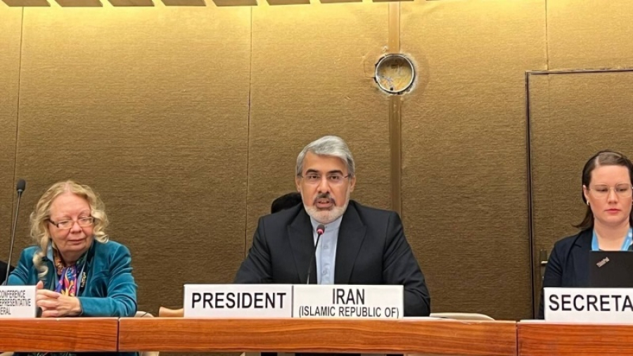 ईरान ने संयुक्त राष्ट्र निरस्त्रीकरण कन्वेंशन की अध्यक्षता ग्रहण कर ली