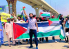 मुल्तान में भी छात्रों ने इजरायल के ज़ुल्म के खिलाफ निकाली रैली