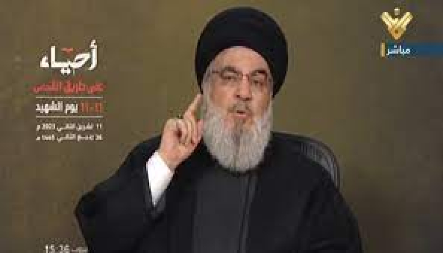 Nasrallah: 57 İslam Ülkesi Gazze&#039;ye İnsani Yardım İçin Geçit Açamıyor mu?’