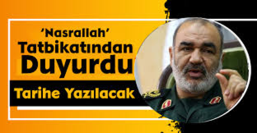 &#039;Nasrallah&#039; Tatbikatından Duyurdu:Tarihe Yazılacak