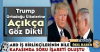 Trump, Ortadoğu Ülkelerine Açıkça Göz Dikti!