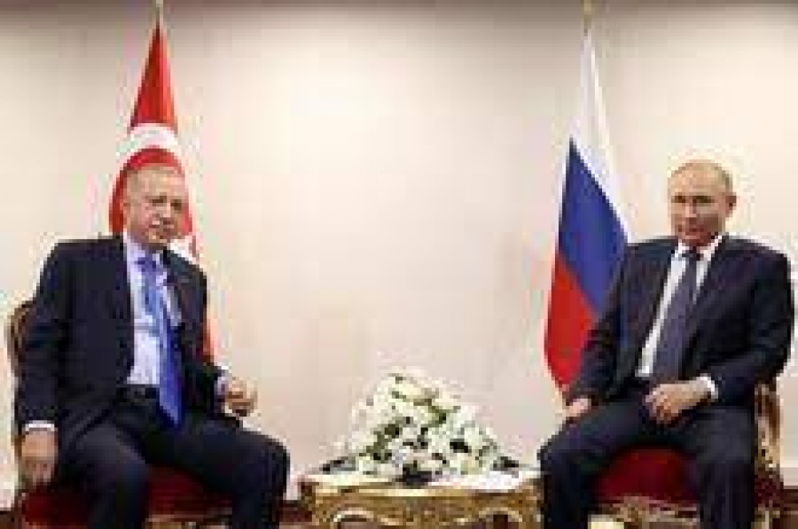 Erdoğan ve Putin Tahran&#039;da Görüştü