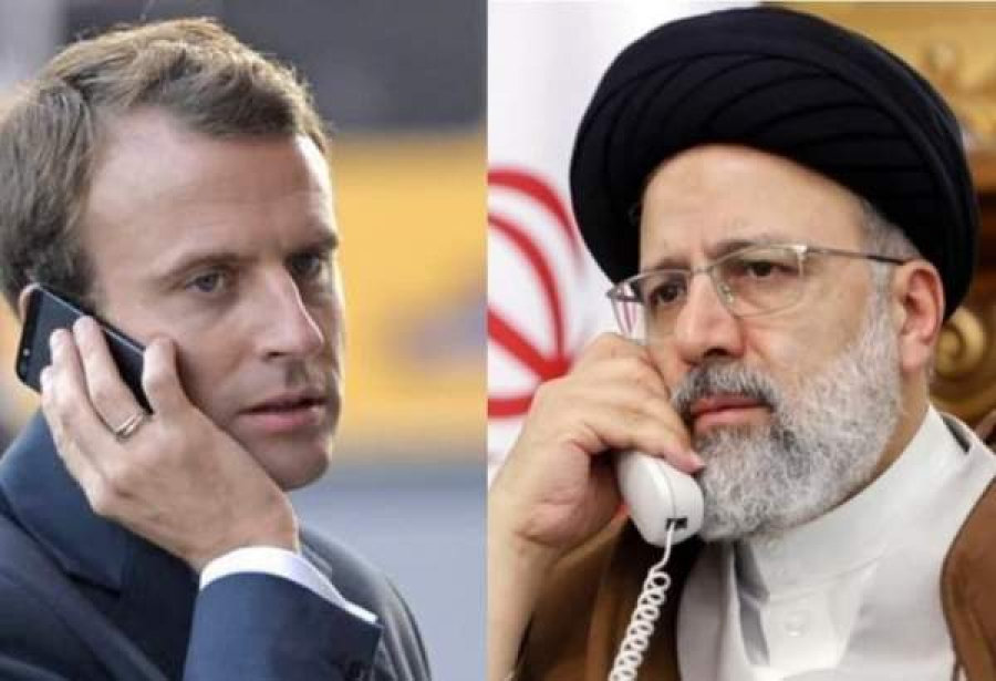 ایران اور فرانس کے صدور کا ویانا اجلاس کے بارے میں فون پر بات چیت