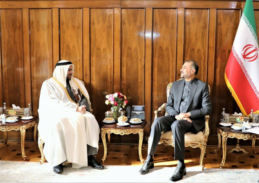 امیرعبداللہیان کی نائب قطری وزیر خارجہ سے ملاقات