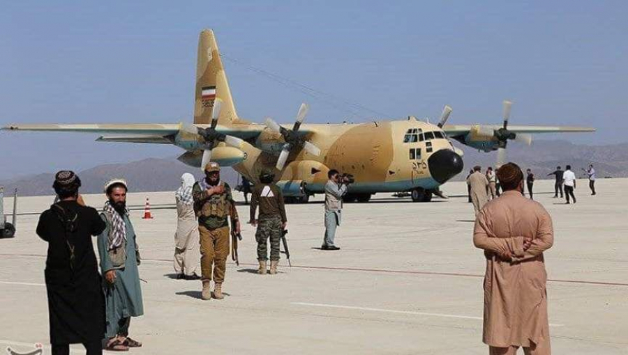 ایران نے انسانی امداد کی تیسری کھیپ افغانستان بھیج دی