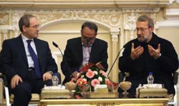 رئیس مجلس الشورى الإسلامي علي لاریجاني: الغرب مسؤول عن خسائر الشعب السوري
