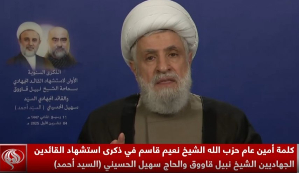 الشيخ نعیم قاسم: خطة ترامب للحل في غزة مليئة بالأخطار