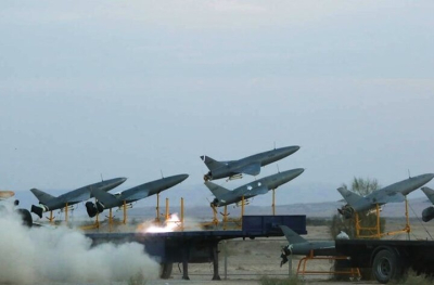 الجيش الايراني يستهدف عدة مواقع استراتيجية للعدو الصهيوني بوابل من الطائرات المسيرة