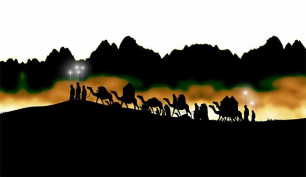 خروج السبايا من الكوفة إلى الشام (19/ محرم / السنة 61 هـ)