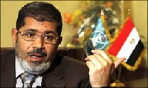 مرسي: ولائي سيكون لكل المصريين ولا اتلقى اوامر