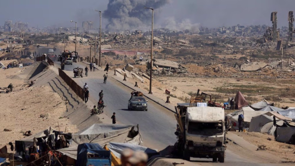 Israeli military warns Palestinians against returning to northern Gaza as strikes continue despite ceasefire