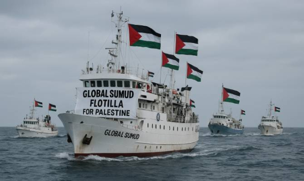 Countries around the world must pressure Israel to protect the Samood flotilla.