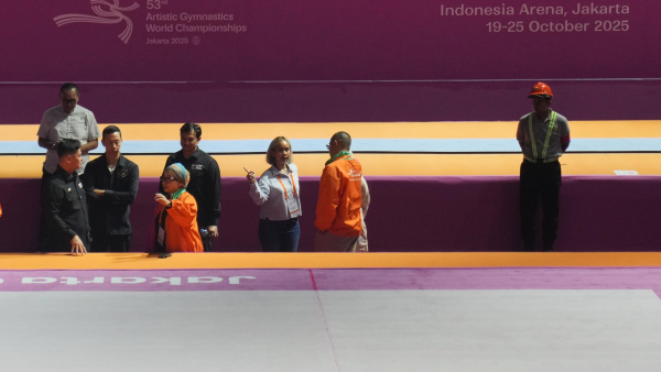 Thanks to Indonesian authorities for preventing the Israeli team from participating in the World Gymnastics Championships in Jakarta