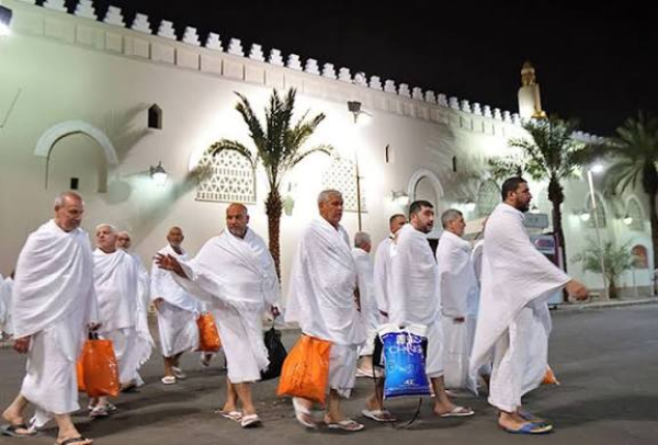 When is intention required for Hajj?