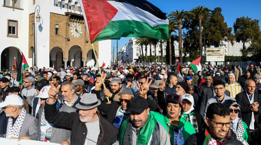 Students arrested in Morocco for having &#039;free Palestine&#039; printed on soccer shirts