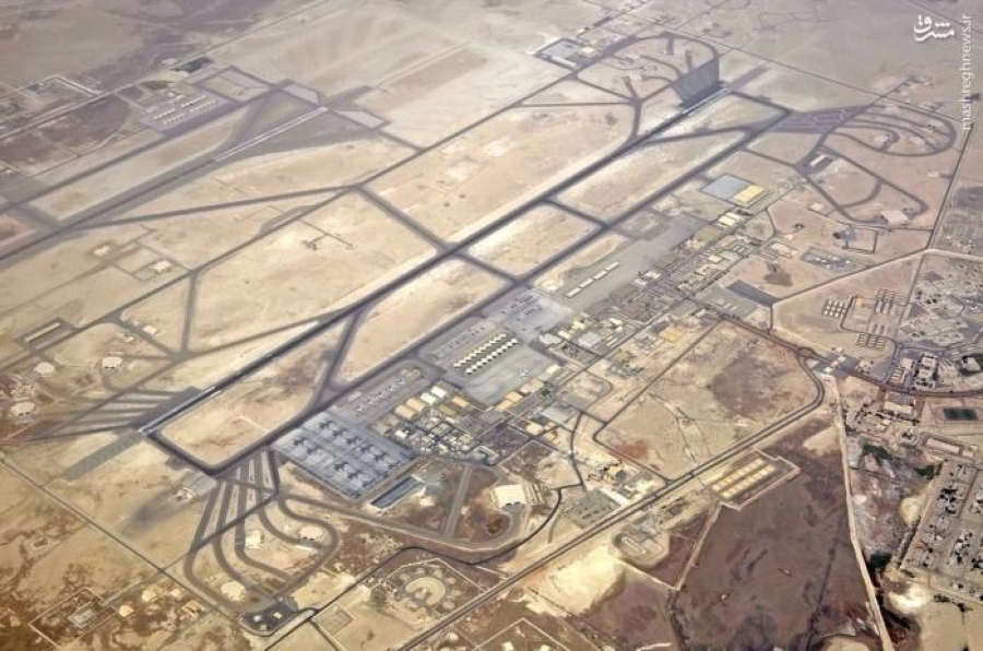 The central ammunition depot of the "Al-Dhafra" air base was hit by the IRGC Navy