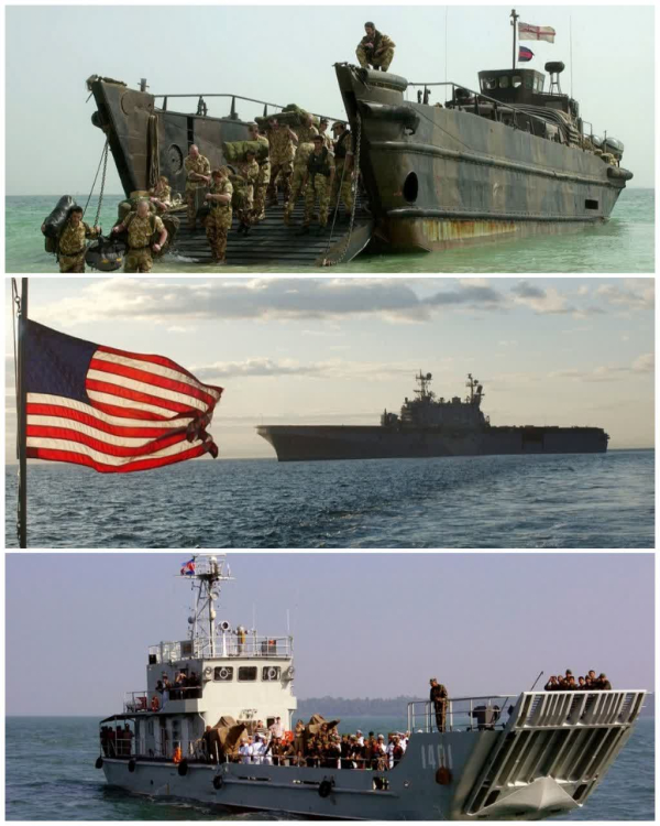 6 LCU Ships Destroyed