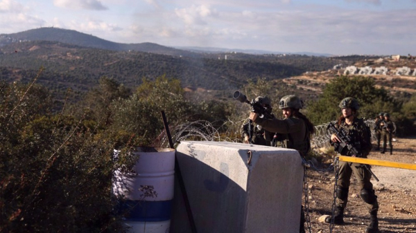 Israeli army seizes over 70,000 square meters of Palestinian land in northern West Bank