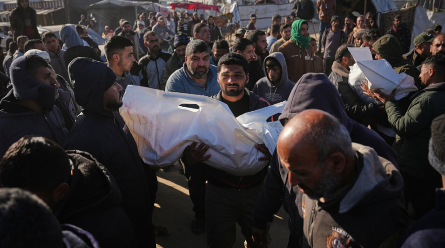 At least 20 killed in heavy Israeli bombing of displacement tents in Gaza