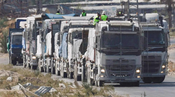 Gaza expected 6,600 aid trucks by October 20, only 986 arrived