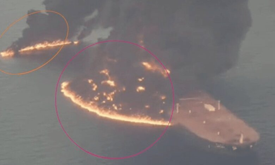 Second Supertanker Strikes Sea Mine in the Strait of Hormuz