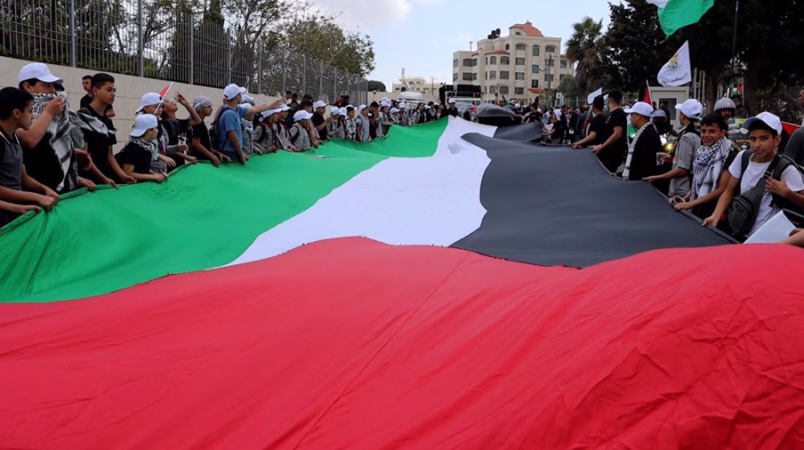 Palestinians rally in West Bank to mark Nakba Day