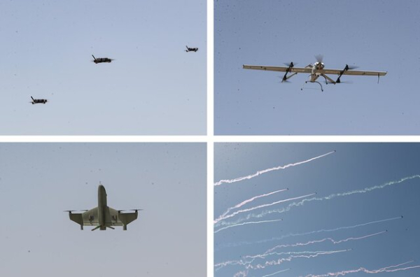 رونمایی از سه سامانه پهپادی در سازمان رزم نیروی زمینی ارتش