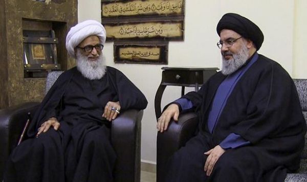 عیادت سیدحسن نصرالله از مرجع تقلید شیعیان عراق