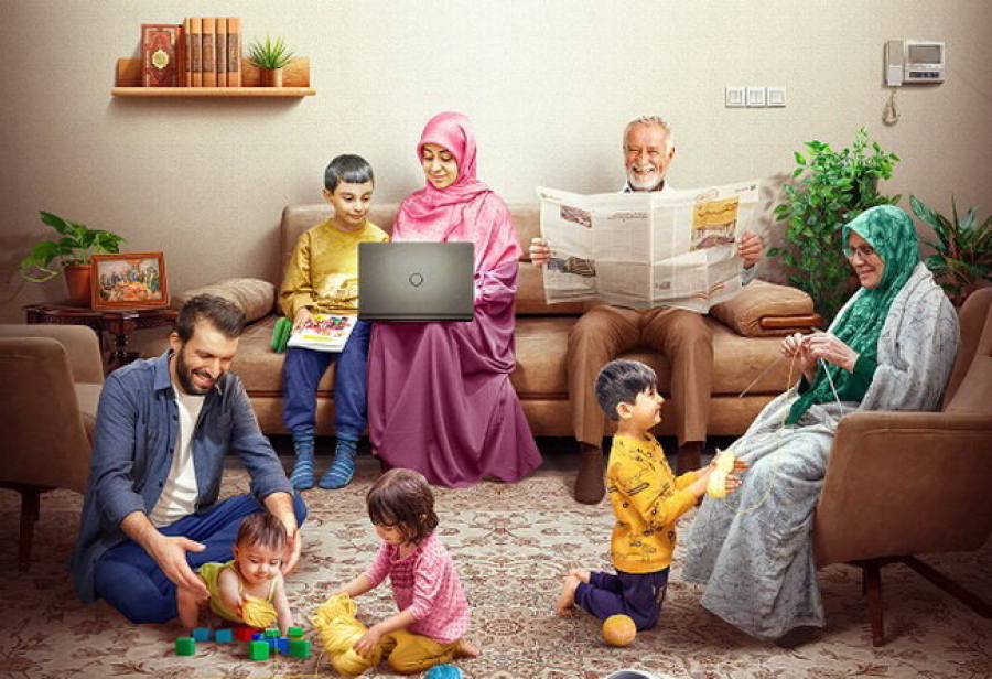 ارزش نشستن کنار خانواده