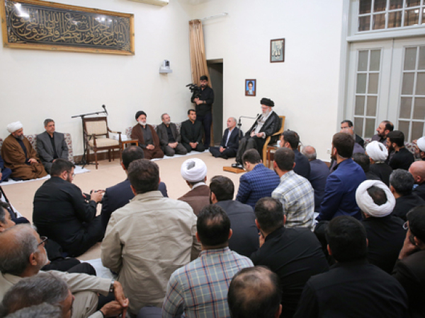 بیانات در پایان مجلس عزاداری سالروز شهادت حضرت امام باقر علیه‌السلام