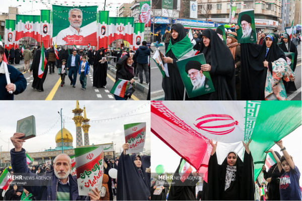 راهپیمایی ۲۲ بهمن؛ پاسداشت ۴۷ سال ایستادگی و اقتدار