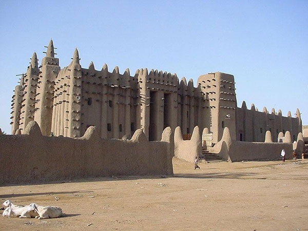 مسجد جینه بزرگترین مسجد خشتی دنیا – مالی ، آفریقا