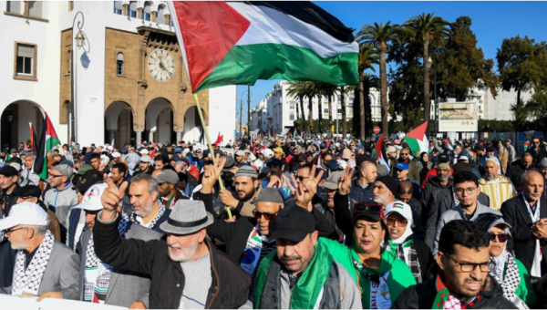 Le Maroc a arrêté des étudiants pour avoir imprimé « Palestine libre » sur des maillots de football