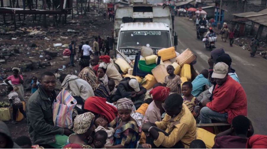 RDCongo: à Goma, les déplacés commencent à rentrer chez eux