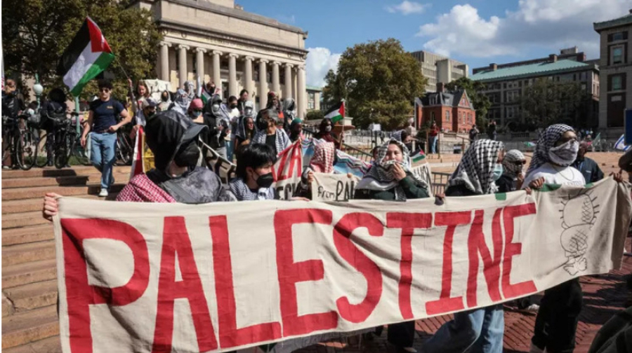 Trump menace d&#039;expulser et d&#039;arrêter les étudiants pro-palestiniens qui manifestent