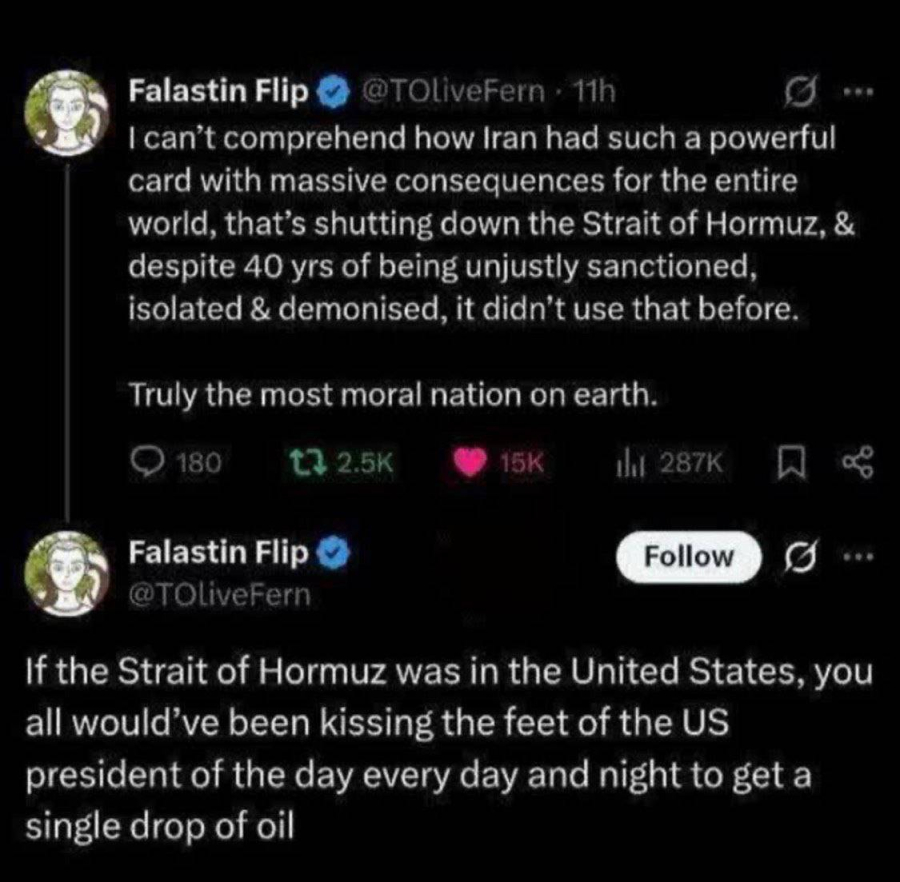 C’est vraiment le pays le plus éthique sur Terre.