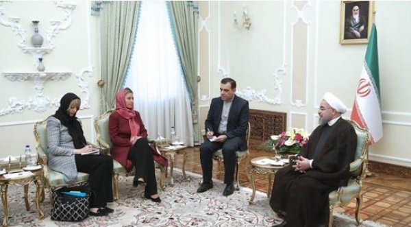 L&#039;application de l&#039;accord discutée par la chef de la diplomatie de l&#039;Union européenne avec des responsables iraniens