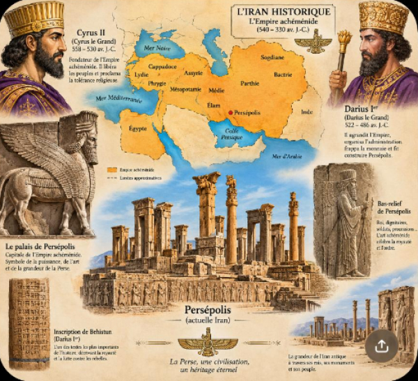 L’Iran, plus qu’un pays : une civilisation millénaire et pionnière dans l’histoire de l’humanité