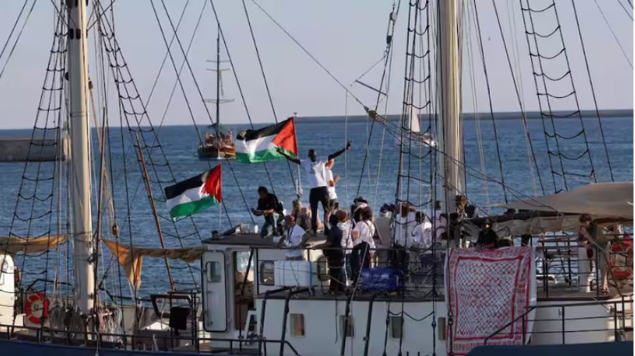 Tunisie : les participants de la Global Sumud Flotilla se préparent à se mettre en route vers Gaza
