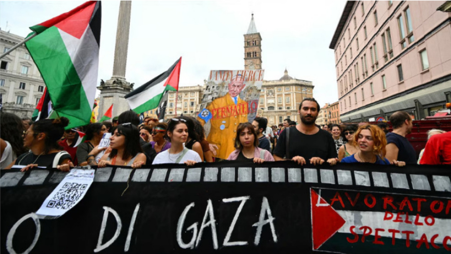 Les citoyens italiens et suédois ont manifesté contre la poursuite du génocide à Gaza