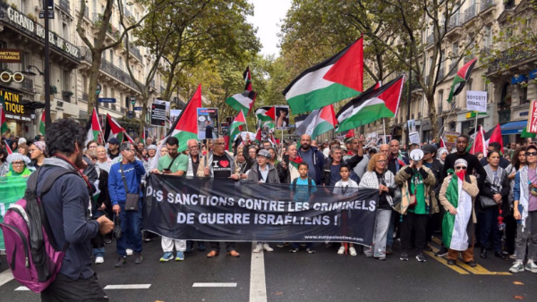 En Europe, des manifestants exigent le boycott des produits israéliens et des sanctions contre Israël