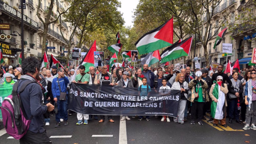 En Europe, des manifestants exigent le boycott des produits israéliens et des sanctions contre Israël