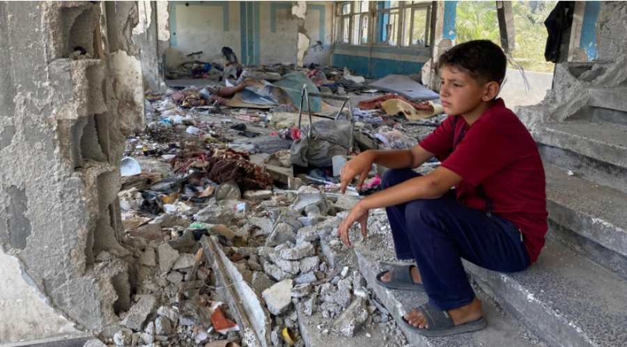 Gaza : près de 90 % des écoles endommagées ou détruites lors de la guerre israélienne, selon l'UNRWA