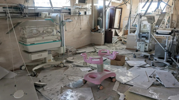 L’armée israélienne a frappé l’hôpital pour enfants al-Rantisi à Gaza