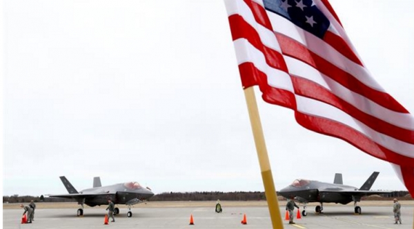 Deux F-35 américains près de la frontière russe