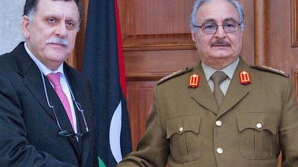 Libye: Sarraj et Haftar s&#039;entendent sur la fin du conflit
