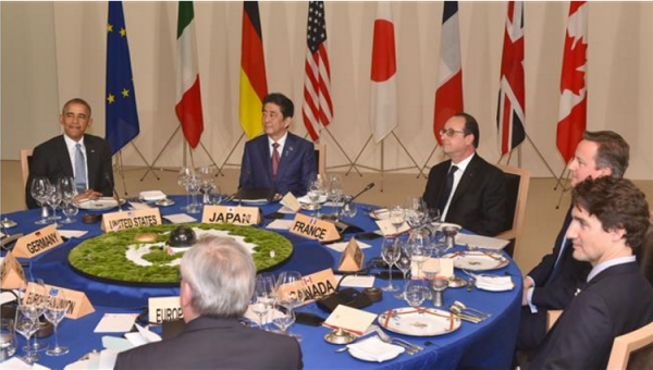 Le sommet des chefs d’Etat et de gouvernement des pays du G7 a pris fin