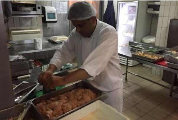 Des non musulmans au buffet Halal des Jeux olympiques